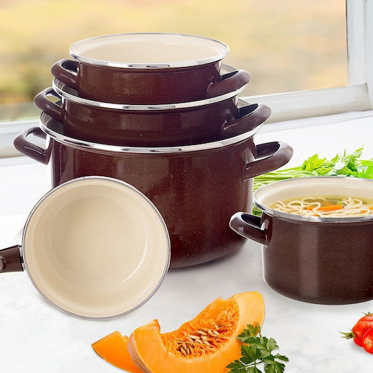 Orion Deep Stainless Steel Stockpot 8L / 16cm