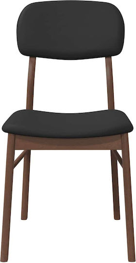 Dining & Kitchen Chairs with Fabric Upholstery Gray 2 Pieces 45xx