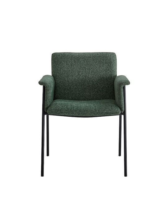Japo Dining Room Fabric Chair Green Mix 63x61x82cm 2pcs