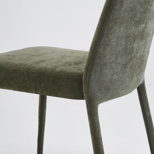 Autumn Dining Chairs Velvet Olive 4pcs 48x59x84cm