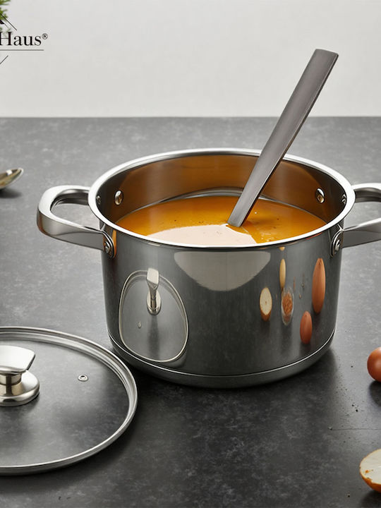 Swiss Haus Deep Stainless Steel Pot 2lt / 16cm