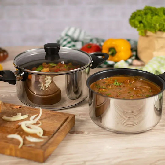 Kuhn Rikon Classic Deep Stainless Steel Pot 5.3L / 24cm