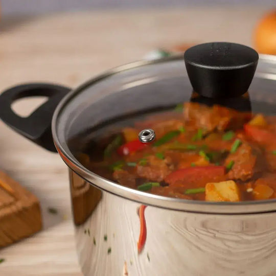 Kuhn Rikon Classic Deep Stainless Steel Pot 5.3L / 24cm
