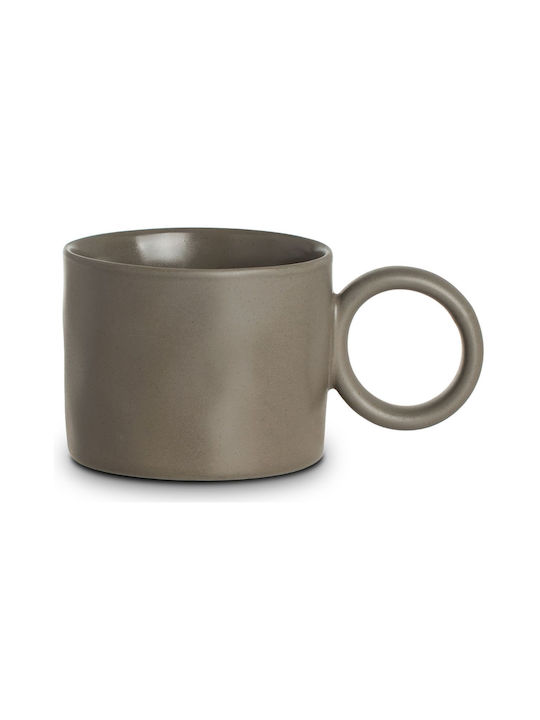 Estia Κούπα Κεραμική Γκρι 400ml
