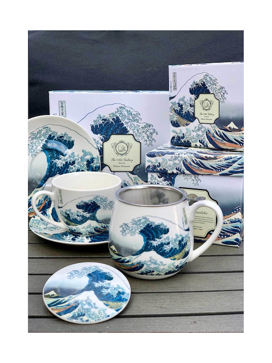 The Great Wave Cană Ceramică