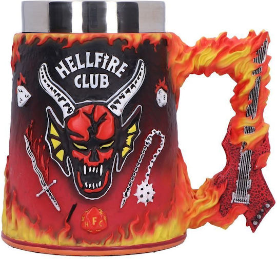 Nemesis Now Tankard Κούπα Κεραμική Πολύχρωμη
