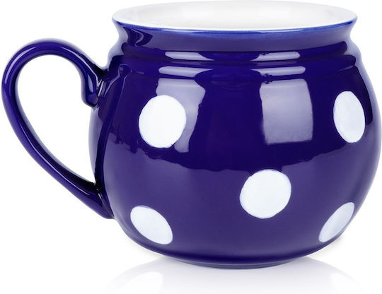 Orion Κούπα Κεραμική Μπλε 850ml