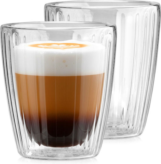 Excellent Houseware Glass Transparent Mug 250ml 2 Pieces Excellent Houseware Glass Transparent Mug 250ml 2 Pieces