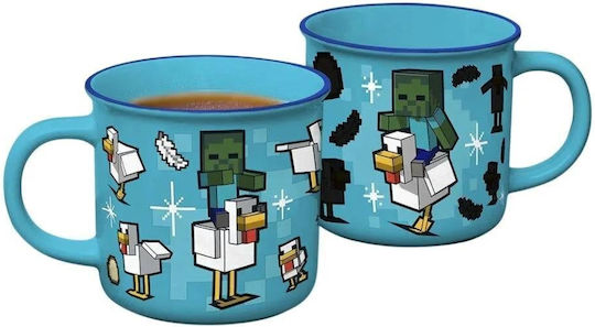 Minecraft Промяна На Топлината Керамична Чаша 350мл