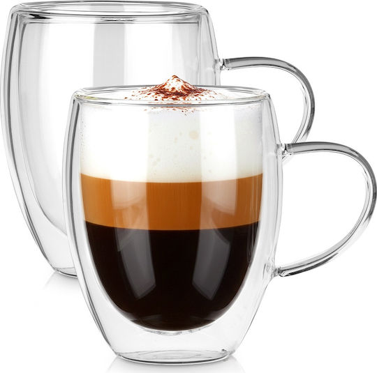 Orion Becher Glas Transparent 320ml 2Stück