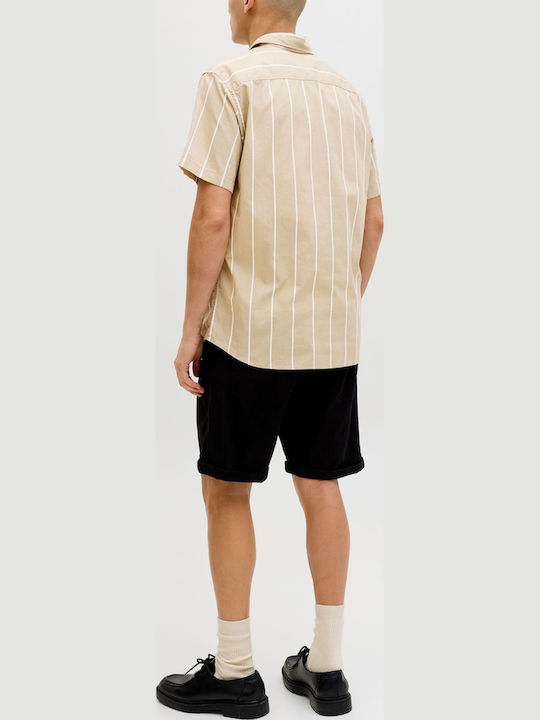 Jack & Jones Πουκάμισο Μπεζ
