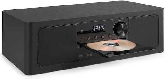 Audizio Ηχοσύστημα 2.0 Lunata SOHIF1042 50W με CD Player και Bluetooth Μαύρο