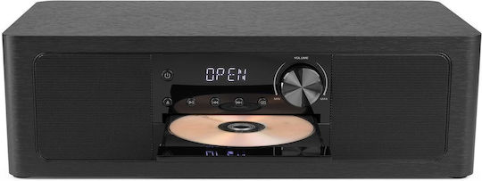 Audizio Ηχοσύστημα 2.0 Lunata SOHIF1042 50W με CD Player και Bluetooth Μαύρο