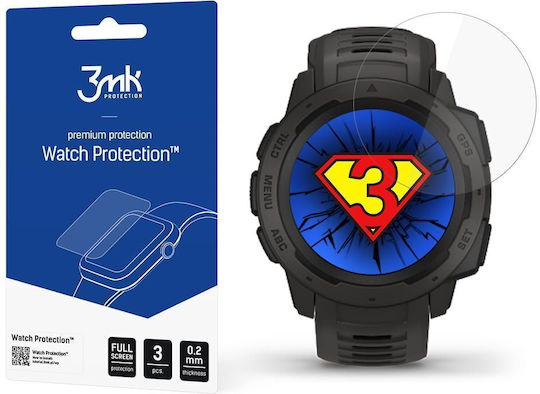 3MK Screen Protector for the Garmin Instinct 3pcs