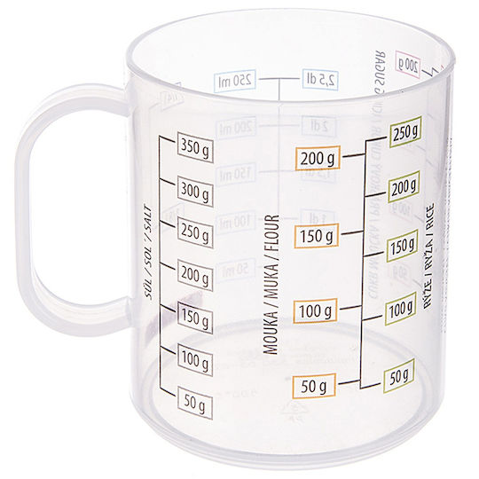 Orion Γυάλινος Δοσομετρητής Κουζίνας 250ml