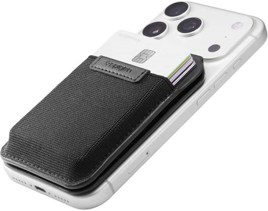 Spigen MagSafe Husă pentru Carduri Slim Fold MagFit în Culoare Neagră