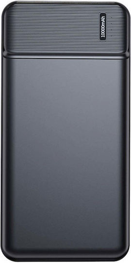 Diva PB-103B Power Bank 10000mAh mit 2 USB-A Anschlüssen und USB-C Anschluss Schwarz