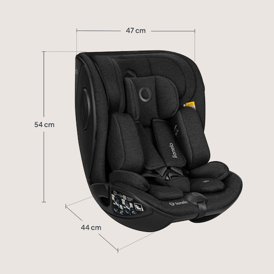 Lionelo Moxie Next Car Seat i-Size with Isofix Black