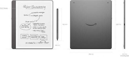 Amazon Kindle Scribe 2024 10,2 Zoll 32GB mit Premium Stift Wolframgrau