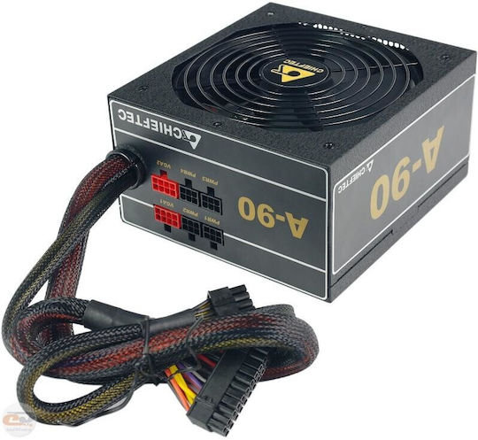 Chieftec A-90 Series 750W Μαύρο Τροφοδοτικό Υπολογιστή Semi Modular 80 Plus Gold