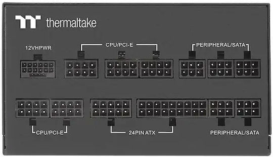 Thermaltake ToughPower GF3 1350W Black Computer Power Supply Full Modular 80 Plus Gold