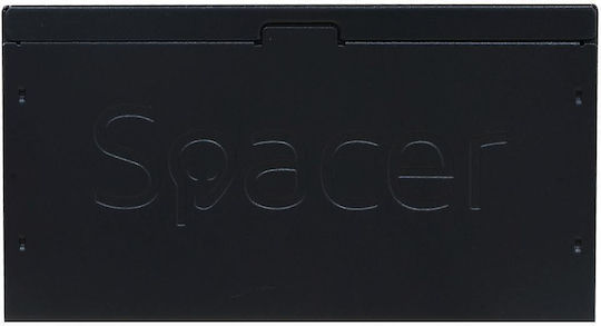 Spacer SP-MP-500 500W Μαύρο Τροφοδοτικό Υπολογιστή Full Modular 80 Plus Standard