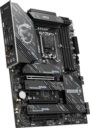 MSI Z890 Gaming Plus WIFI6E Mutterplatine ATX mit Intel 1851 Steckdose 7E34-020R