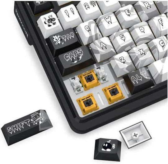 Redragon Artemis Pro Wireless Gaming Mechanical Keyboard 96% with RGB Lighting (English US)