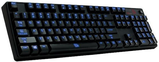 Thermaltake Poseidon Z Gaming Mechanical Keyboard with Custom Blue switches and RGB lighting (English US)