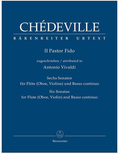 Barenreiter Chédeville Il Pastor Fido Sheet Music for Wind Instruments / Flute