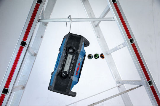 Bosch GP18V-3SC Radio de Birou Reîncărcabil cu Bluetooth și USB Albastru