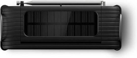 Philips TAR3500/00 Επιτραπέζιο Ραδιόφωνο Ηλιακό Μαύρο