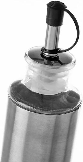 HowHomely Set Öl- und Essigspender-Sets aus Inox mit Fluss 175ml