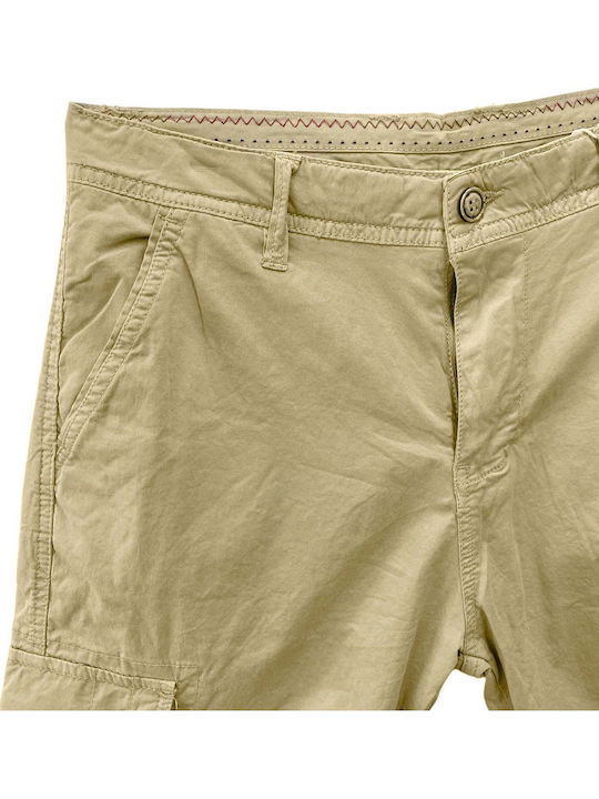 Herren Cargo Shorts Beige