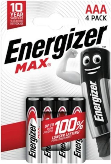 Energizer Energizer Max Алкални Батерии AAA 4бр