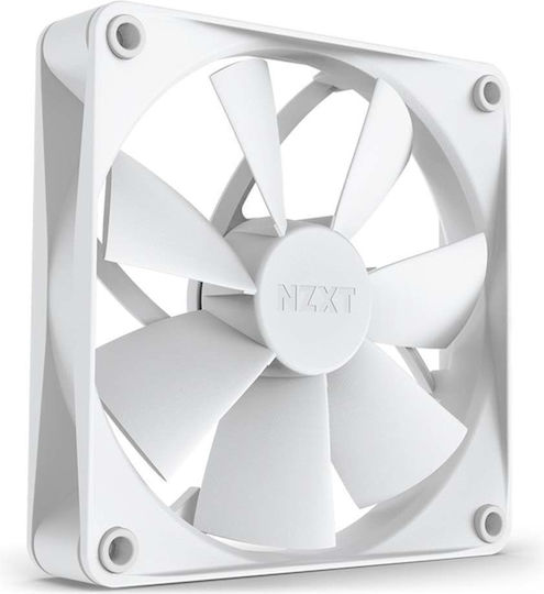NZXT F120Q 4-Pin PWM White Lighting Case Fan White