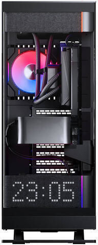 Phanteks Evolv X2 Matrix Gaming Midi Tower Κουτί Υπολογιστή με Πλαϊνό Παράθυρο και RGB Φωτισμό Μαύρο