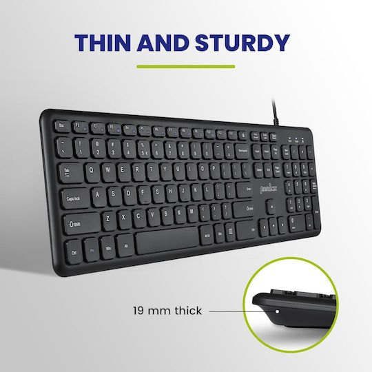 Perixx Periboard 210B Scissor Keyboard Only English US