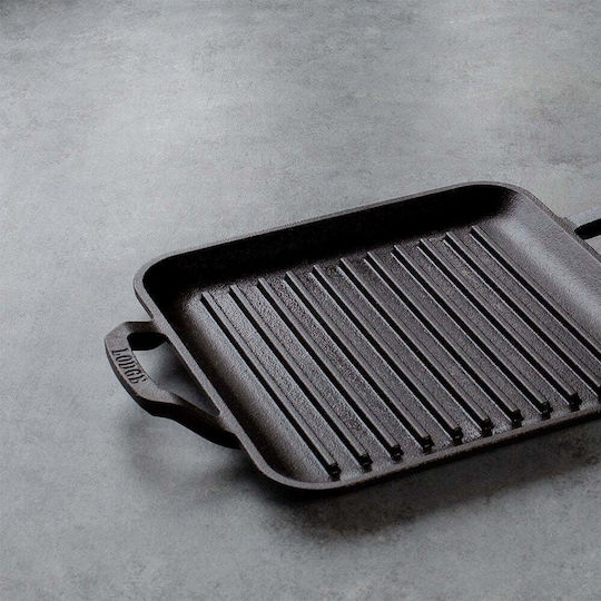 Lodge Gusseisen Grill mit Antihaftbeschichtung 28cm