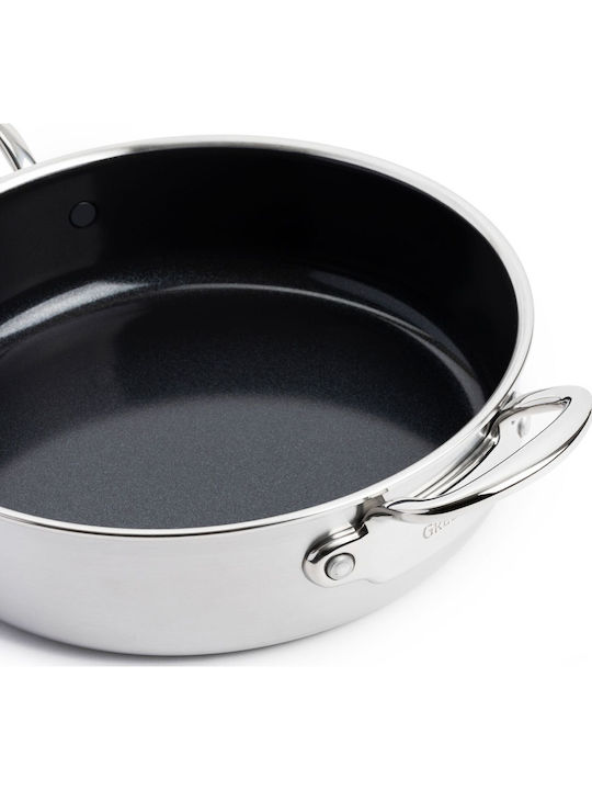 Green Pan Premiere Pan from Stainless Steel with Lid with Ceramic Coating 26cm