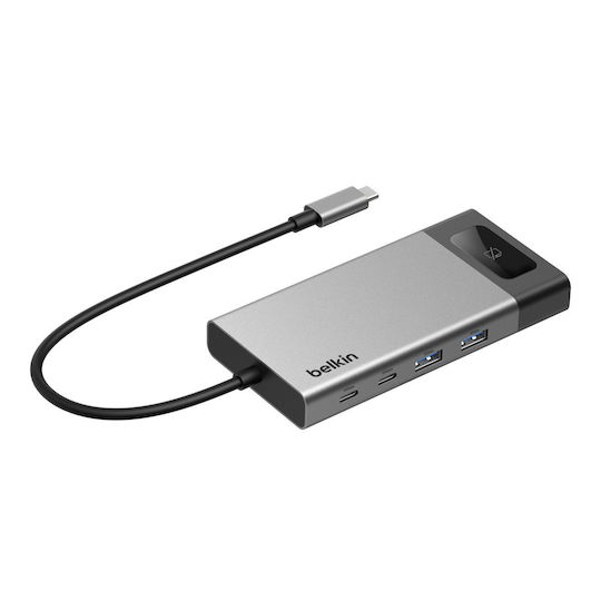 Belkin Connect USB-C Docking Station with HDMI 4K Ethernet and Connection for 2 Monitors