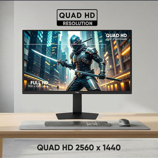 Armaggeddon PXP-27UXO-B QD-OLED Gaming Monitor 27" QHD 2560x1440 280Hz with Response Time 1ms GTG