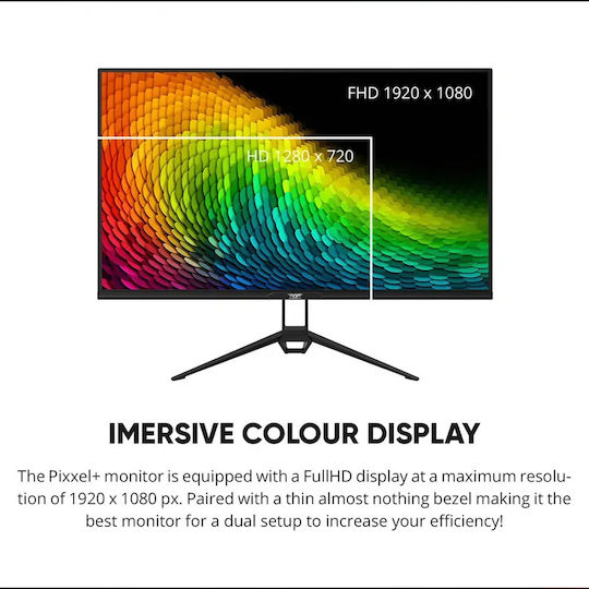 Armaggeddon PXP-27G-B IPS HDR Monitor 27" FHD 1920x1080 165Hz with Response Time 1ms GTG