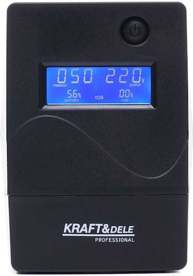 Kraft & Dele Kraft & Dele KD1928 UPS 1000VA 600W