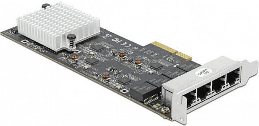 Delock Pci Express X4 To 4 X 2.5 Gigabit Lan Rtl8125 Delock 89192