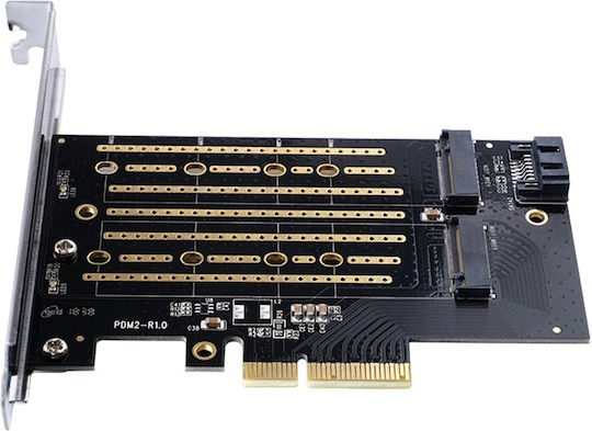 Orico Card PCIe la port PCI-E / M.2 / SATA