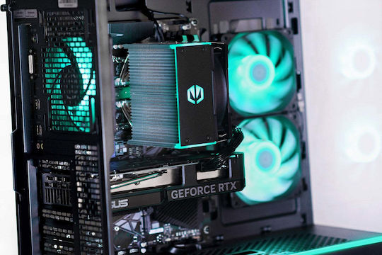 Actina Гейминг Настолен Компютър Ryzen 7-5700X/16GB DDR4/1.0TB SSD/Без Операционна Система