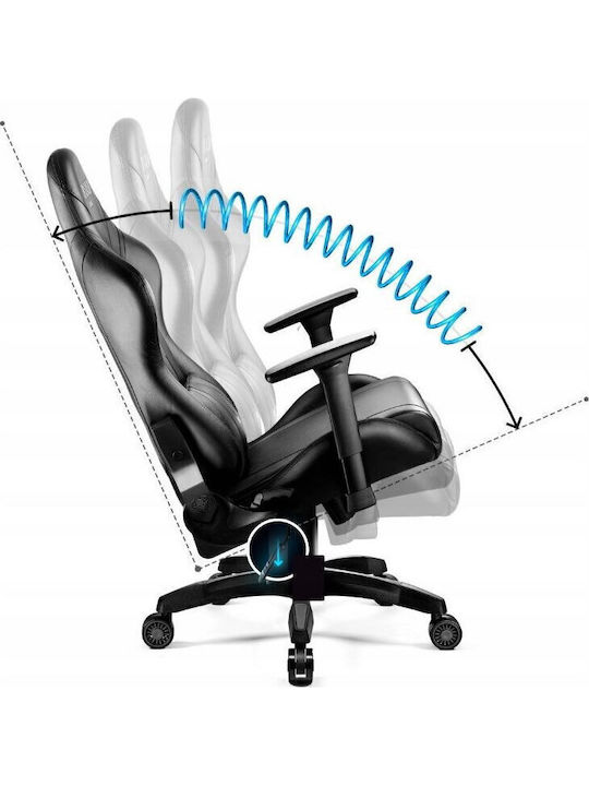Diablo X-Horn 2.0 King Artificial Leather Gaming Chair with Adjustable Arms Black