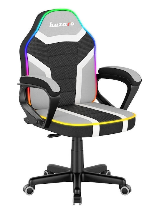 Huzaro Ranger 1.0 Gaming Stühle Künstliches Leder mit RGB-Beleuchtung Schwarz / Grau