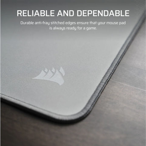 Corsair Mm Anti-fray Cloth Xl Mouse Pad Gaming Gray 930 X 300 X 2 Mm